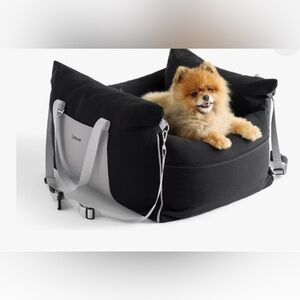 LESURE Small Dog Travel Carrier Booster Seat for Comfortable Journeys LIKE NEW